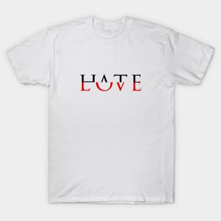 Aesthetic Love Hate T-Shirt